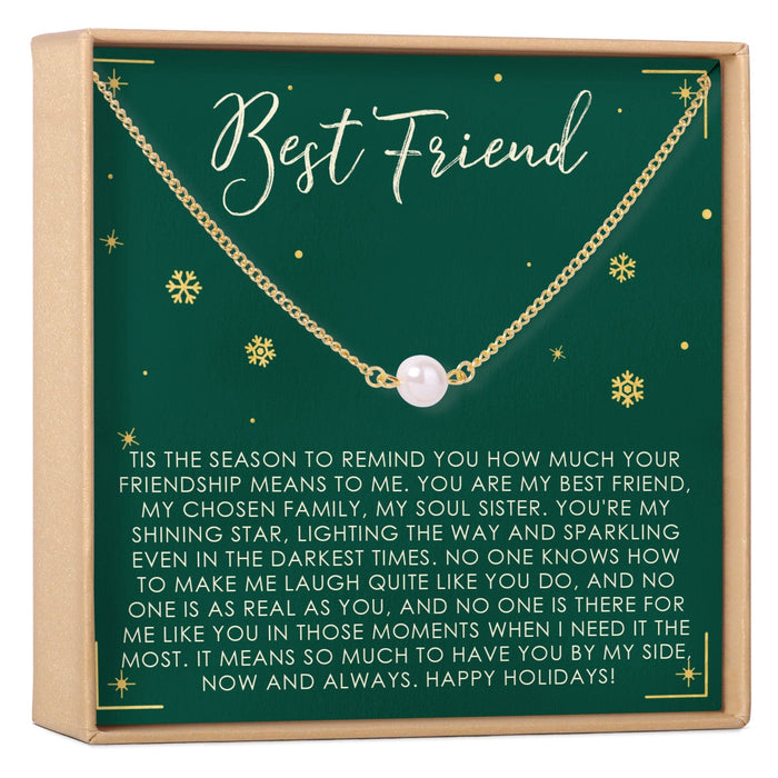 Christmas Gift for Best Friend Necklace, Multiple Styles by Dear Ava
