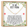 Christmas Gift for Best Friend Necklace, Multiple Styles