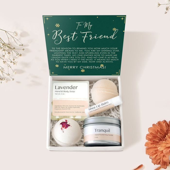 Christmas Gift for Best Friend Spa Gift Box by Dear Ava