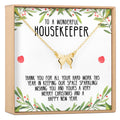 Christmas Gift for Cleaners Butterfly Pendant Necklace by Dear Ava