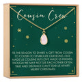 Christmas Gift for Cousin Gemstone Necklace by Dear Ava