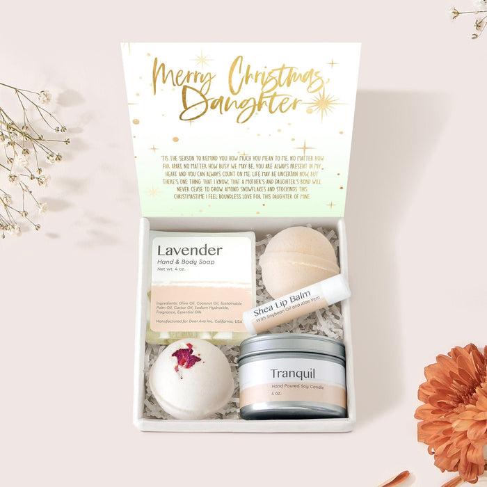 Christmas Gift for Daughter Compass Necklace Gift Box Set by Dear Ava