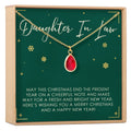 Christmas Gift for Daughter in Law Gemstone Necklace by Dear Ava
