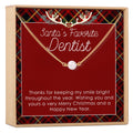 Christmas Gift for Dentist Pearl Necklace by Dear Ava