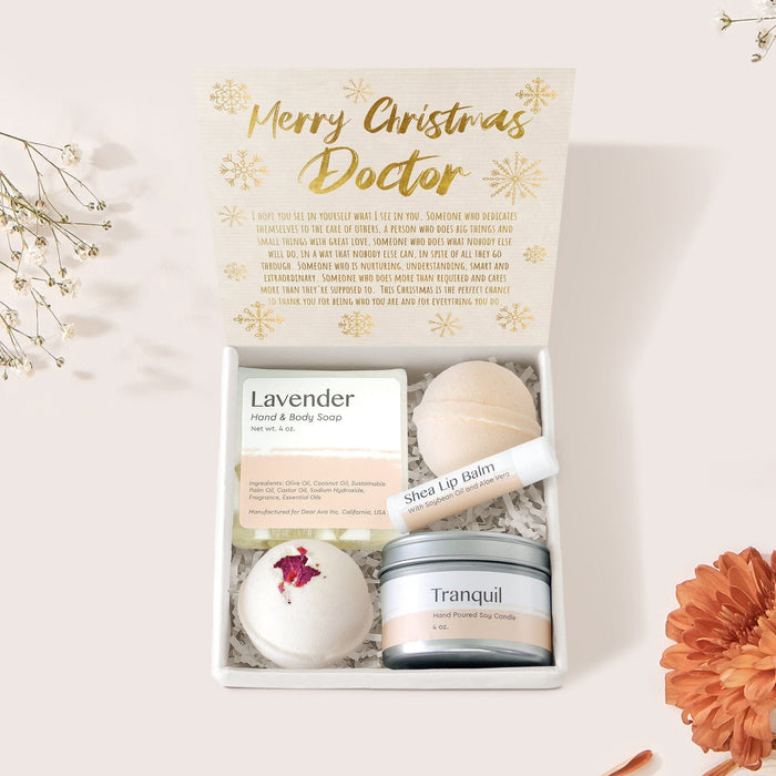 Christmas Gift for Doctor Spa Gift Box by Dear Ava