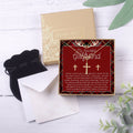 Christmas Gift for Girlfriend Cross earring and Necklace Set Jewelry Set by Dear Ava
