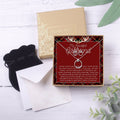 Christmas Gift for Girlfriend Linked Circles Earring and Necklace Jewelry Set by Dear Ava