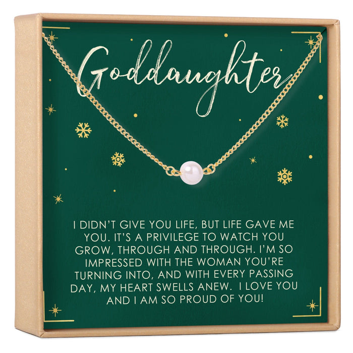 Christmas Gift for Goddaughter Necklace, Multiple Styles by Dear Ava