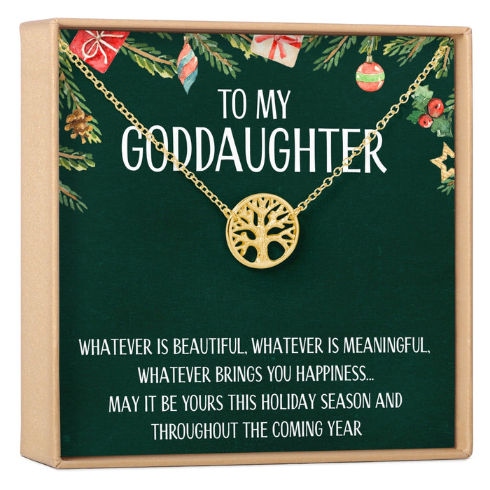 Christmas Gift for Goddaughter Necklace, Multiple Styles by Dear Ava