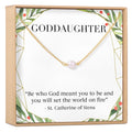 Christmas Gift for Goddaughter Pearl Necklace by Dear Ava