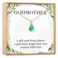 Christmas Gift for Godmother Gemstone Necklace by Dear Ava