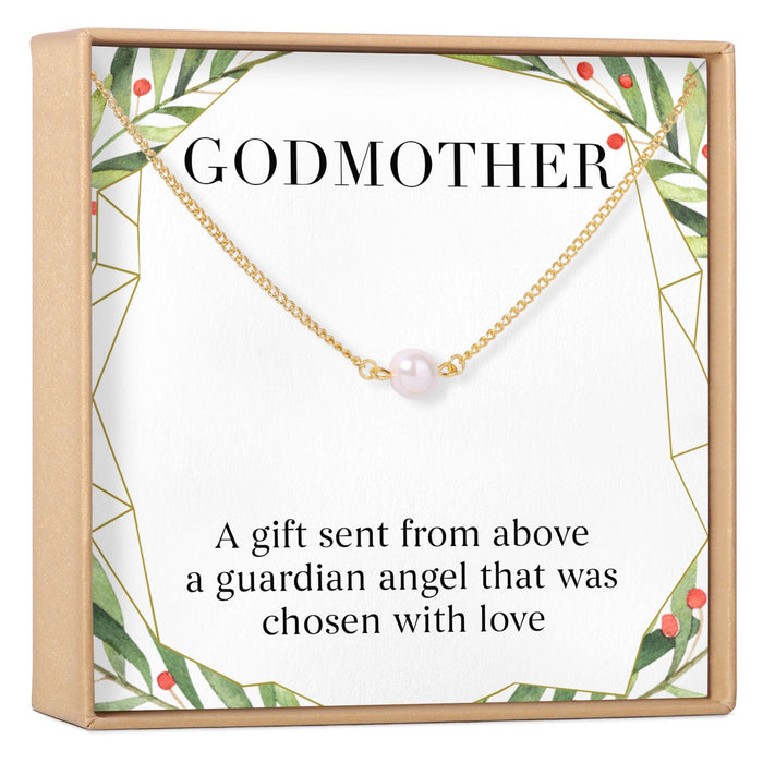 Christmas Gift for Godmother Necklace, Multiple Styles by Dear Ava