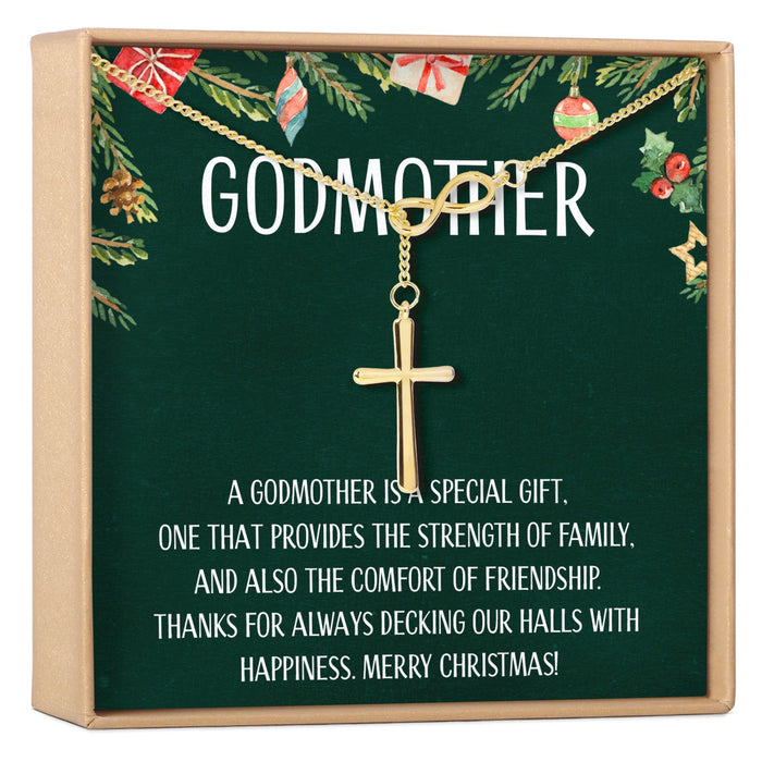 Christmas Gift for Godmother Necklace, Multiple Styles by Dear Ava