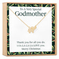 Christmas Gift for Godmother Necklace, Multiple Styles by Dear Ava
