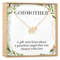 Christmas Gift for Godmother Necklace, Multiple Styles by Dear Ava