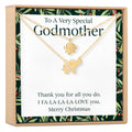 Christmas Gift for Godmother Necklace, Multiple Styles by Dear Ava