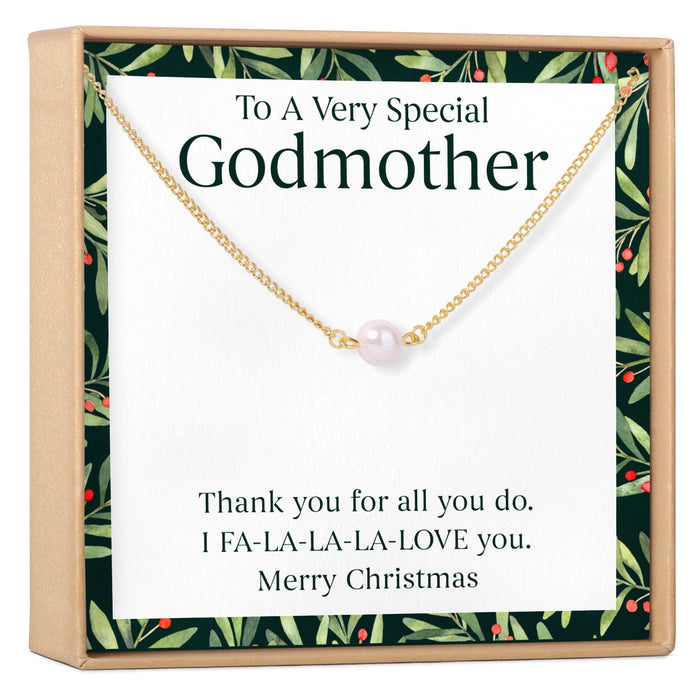 Christmas Gift for Godmother Necklace, Multiple Styles by Dear Ava