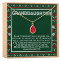 Christmas Gift for Granddaughter Gemstone Necklace by Dear Ava