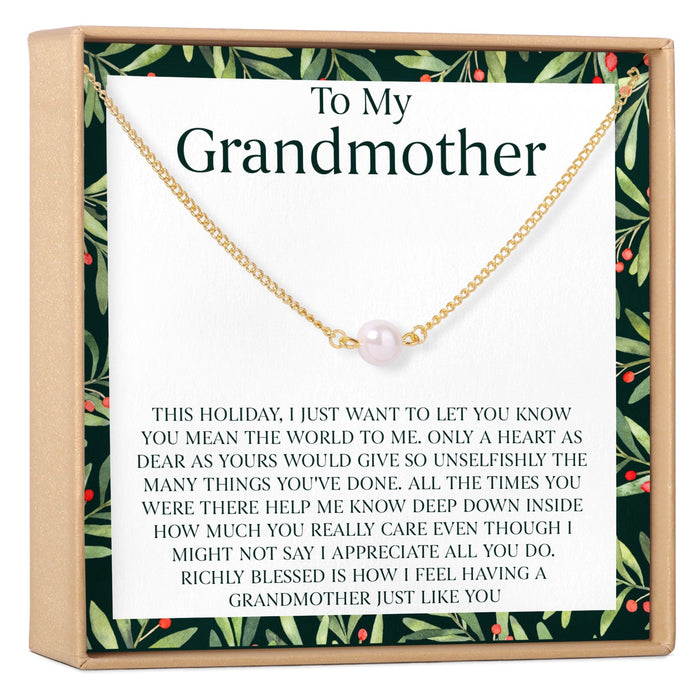 Christmas Gift for Grandmother Necklace, Multiple Styles by Dear Ava