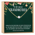 Christmas Gift for Great Grandma Pearl Necklace by Dear Ava