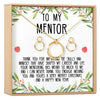 Christmas Gift for Mentor Linked Circles Earring and Necklace Jewelry Set