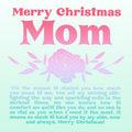 Christmas Gift for Mom Double Circle Necklace by Dear Ava