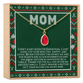 Christmas Gift for Mom Gemstone Necklace by Dear Ava