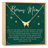 Christmas Gift for Mother in Law Butterfly Pendant Necklace