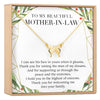 Christmas Gift for Mother in Law Butterfly Pendant Necklace