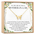 Christmas Gift for Mother in Law Butterfly Pendant Necklace by Dear Ava