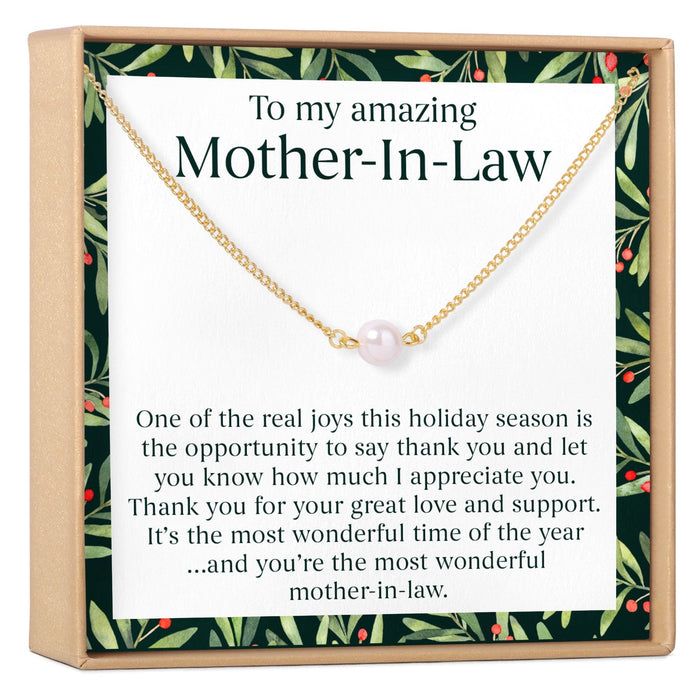 Christmas Gift for Mother in Law Necklace, Multiple Styles by Dear Ava