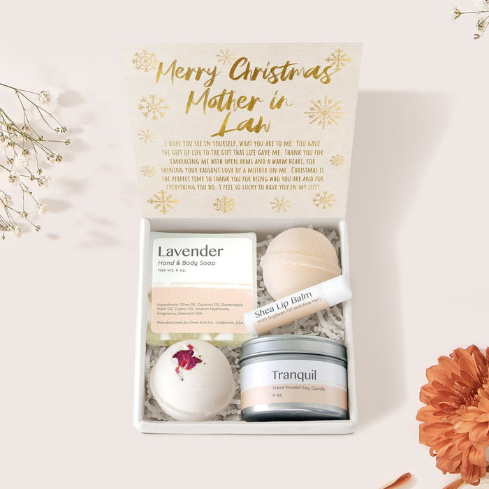 Christmas Gift for Mother-in-Law Spa Gift Box by Dear Ava