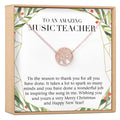 Christmas Gift for Music Teacher Necklace, Multiple Styles by Dear Ava