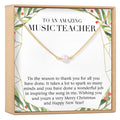Christmas Gift for Music Teacher Necklace, Multiple Styles by Dear Ava