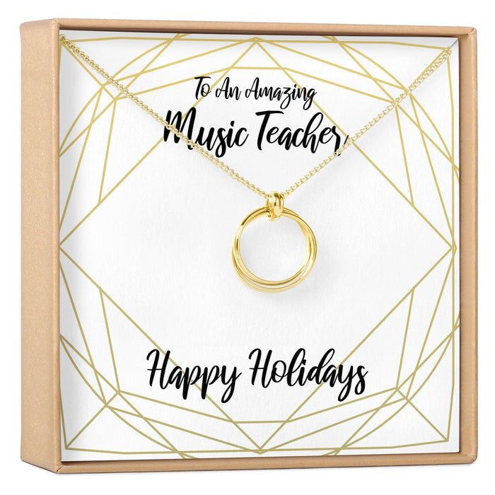 Christmas Gift for Music Teacher Necklace, Multiple Styles by Dear Ava