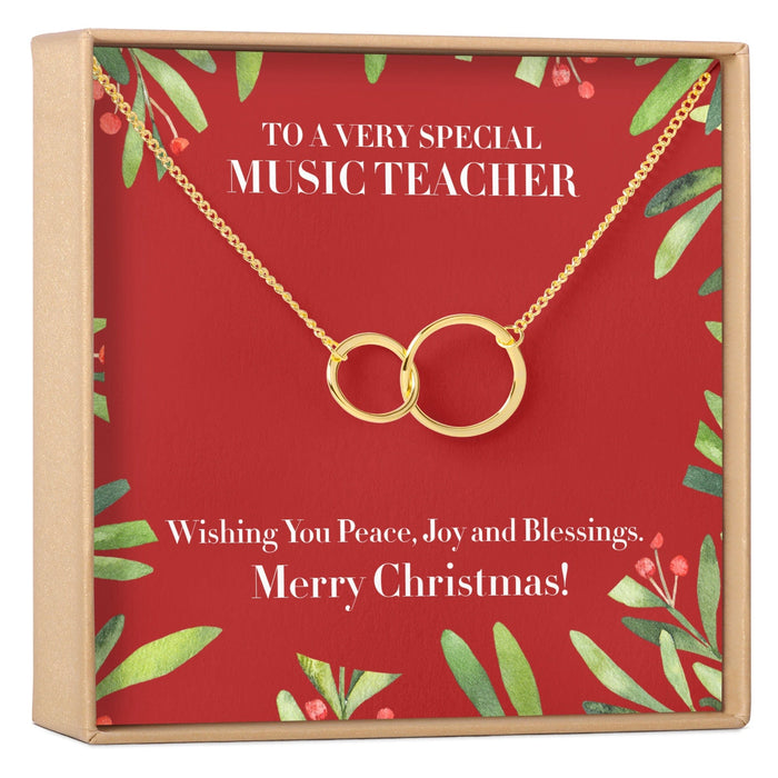 Christmas Gift for Music Teacher Necklace, Multiple Styles by Dear Ava