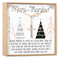 Christmas Gift for Nail Tech Cross earring and Necklace Set Jewelry Set by Dear Ava