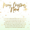 Christmas Gift For Nana Compass Necklace Gift Box Set by Dear Ava