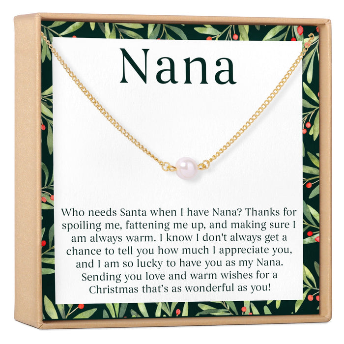 Christmas Gift For Nana Necklace, Multiple Styles by Dear Ava