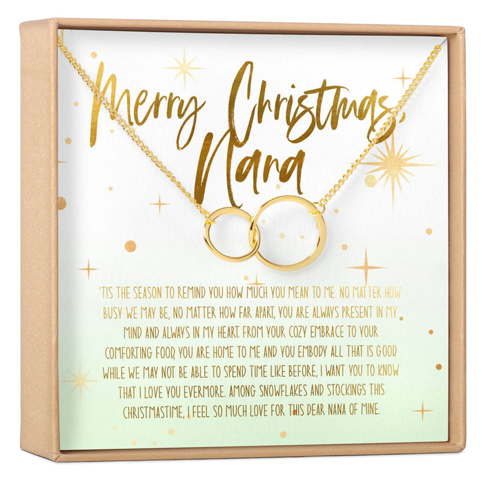 Christmas Gift For Nana Necklace, Multiple Styles by Dear Ava