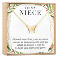 Christmas Gift for Niece Butterfly Pendant Necklace by Dear Ava