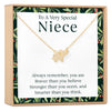 Christmas Gift for Niece Elephant Pendant Necklace