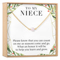 Christmas Gift for Niece Necklace, Multiple Styles by Dear Ava