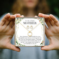 Christmas Gift for Other Mother Linked Circles Earring and Necklace Jewelry Set by Dear Ava