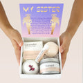 Christmas Gift for Sister Double Circle Necklace Gift Box Set by Dear Ava