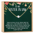 Christmas Gift for Sister-In-Law Pearl Necklace by Dear Ava