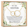 Christmas Gift for Sister Necklace by Dear Ava