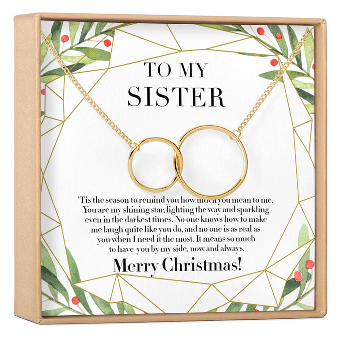 Christmas Gift for Sister Necklace by Dear Ava