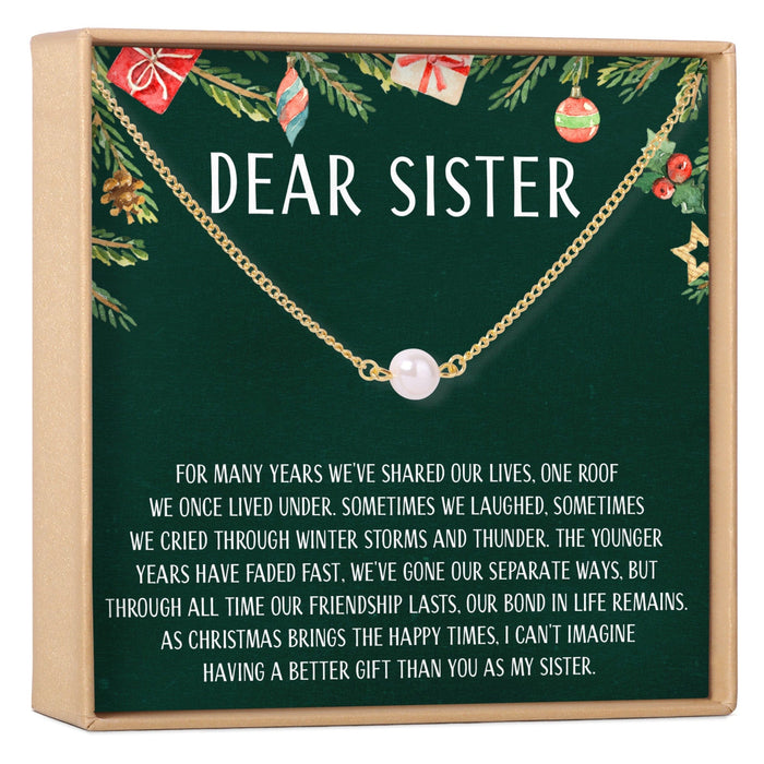 Christmas Gift for Sister Necklace, Multiple Styles by Dear Ava