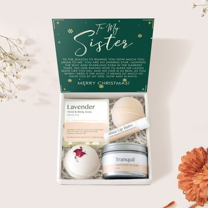 Christmas Gift for Sister Spa Gift Box by Dear Ava